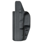 Кобура поясная Glock 17, 22, 31 скрытого ношения кайдекс, черный - изображение 2