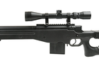 Снайперська гвинтівка L96 MB4402D з оптикою і сошками [WELL] - изображение 4