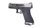 Пістолет Glock 17 Force Metal Blk-Silver-Gold GBB [WE] - зображення 3