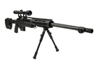 Снайперська гвинтівка L96 MB4411D з оптикою і сошками [WELL] - зображення 5