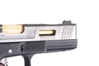 Пістолет Glock 17 Force Metal Blk-Silver-Gold GBB [WE] - зображення 8