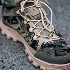 Тактичні кросівки мультикам, 45 размер – 29.5 см. літні кросівки для військових ЗСУ, армійське взуття. - зображення 8