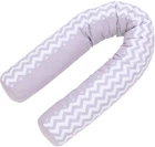 Подушка для кормления Baby Veres Comfort Long zigzag gray 170х52 (302.01.2)