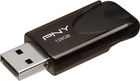 PNY Attache 4 128GB USB 2.0 Black (FD128ATT4-EF) - зображення 4