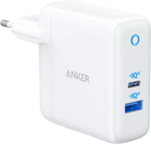 Ładowarka ścienna Anker PowerPort PD+ 2 - 20W 1xPD i 15W 1xUSB biała (A2636G21) - obraz 1