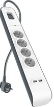 Мережевий фільтр Belkin Surge Protectors 4 розетки (BSV401vf2M)