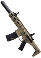 Штурмова гвинтівка M4 Honey Badger AM-014 Dark Earth Amoeba - изображение 2