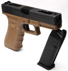 Пістолет Glock 18C Gen4. WE Metal Tan Green Gas - изображение 5