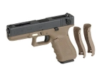 Пістолет Glock 18C Gen4. WE Metal Tan Green Gas - зображення 11