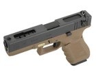 Пістолет Glock 18C Gen4. WE Metal Tan Green Gas - изображение 13
