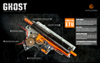 Штурмова гвинтівка M4 Ghost M EMR A Carbontech ETU [Evolution] - изображение 3