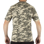Камуфляжна футболка Sturm Mil-Tec AT-DIGITAL camouflage 2XL (Камуфляж) Тактична - зображення 2