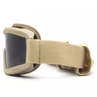Тактические очки Armorstandart RK2 с 3 линзами Brown (ARM62032) - изображение 5