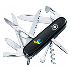 Нож Victorinox Huntsman Ukraine 91мм Голубь мира син-желт. (1049-Vx13713.3_T1036u)