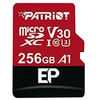 Карта памяти Patriot EP Series 256Gb microSDXC UHS-1 U3 class 10 V30 R-100MB/s W-80MB/s adapter SD (PEF256GEP31MCX)