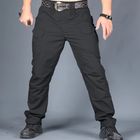 Штаны Карго мужские, тактические Рип-Стоп, военные демисезонные, размер 3ХL, цвет черный Код 69-0036 - изображение 3