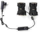 Світлодіодна Smart LED-гірлянда Twinkly Strings AWW 400, BT + Wi-Fi, Gen II, IP44, кабель чорний (TWS400GOP-BEU) - зображення 7