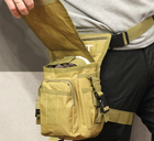 Тактическая поясная сумка Swat Tactical с набедренным креплением Coyote (300-coyote) - изображение 5