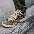 Тактичні літні кросівки мультикам, размер 40 (26,5 см) армійське взуття, кросівки для військових ЗСУ - зображення 5