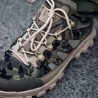 Тактичні літні кросівки мультикам, размер 40 (26,5 см) армійське взуття, кросівки для військових ЗСУ - зображення 7