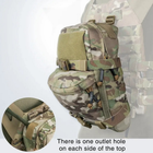 Сумка гідратор Idogear для тактичного жилета-рюкзака 500D Nylon BG-3530 Мультикам - зображення 5
