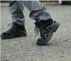 Тактичні водостійкі шкіряні бойові черевики 42 розмір Чорний (Alop) - изображение 7
