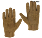 Перчатки мужские Mil-Tec размер М зимние дышащие и водонепроницаемые перчатки с защитой от ударов Койот - изображение 4