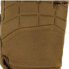 Перчатки мужские Mil-Tec размер М зимние дышащие и водонепроницаемые перчатки с защитой от ударов Койот - изображение 5