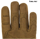 Перчатки водонепроницаемые Mil-Tec размер XL регулируемые на липучке с защитой от ударов защита рук Койот - изображение 7