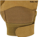 Рукавички чоловічі Mil-Tec розмір XL для страйкболу та правоохоронних органів зимові теплі і міцні Койот - зображення 7