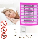 Лампа от комаров "Mosquito small night lamp" Розовая, электро ловушка для насекомых 220В (1009984-Pink)
