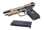 Пістолет Beretta M9A1 GBB Tan/Black Full Metal [WE] - зображення 4