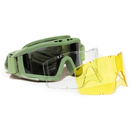 Защитные тактические очки-маска Daisy со сменным стеклом Olive - изображение 1