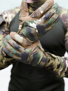 Тактические перчатки BEZET 9134 M Камуфляжные (2000137543164 ) - изображение 11