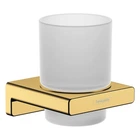 Стакан для ванной комнаты HANSGROHE ADDSTORIS 41749990, золото