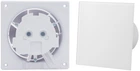Комплект Витяжний вентилятор AirRoxy dRim 100 S BB + Пластикова панель AIRROXY 01-160 White Gloss Plexi біла глянсова
