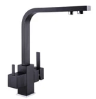 Смеситель кухонный с подключением к фильтру GLOBUS LUX LAZER GLLR-0111-10- BB