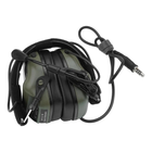 Активные тактические наушники с микрофоном Earmor M32 MOD4 Olive + батарейки - изображение 4