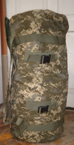 Сумка-баул ВСУ 130 л піксель / баул тактичний / сумка транспортна / сумка тактична транспортна / Баул - зображення 9