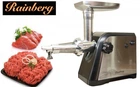 М'ясорубка Rainberg RB-672 3000W з реверсом електрична + соковижималка Чорний