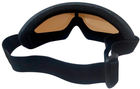 Тактические очки-маска Buvele JY-001 Коричневая линза (Z13.12.5.8.001) - изображение 4