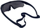 Защитные очки Buvele для спортивной стрельбы 3 линзы съёмный адаптер-оправа (Z13.12.5.8.005) - изображение 6