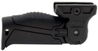 Передняя рукоятка DLG Tactical DLG-048 складная на Picatinny полимер Черная (Z3.5.23.005) - изображение 6
