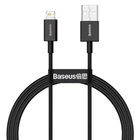 Кабель Baseus Superior Series Fast Charging USB to Lightning 2.4A|100cм Black (CALYS-A01)
