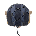 Кавер (чехол) для баллистического шлема (каски) Fast Mandrake черный - изображение 3