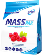 Гейнер 6PAK Nutrition Mass Pak 3000 г Малина (5902811813549) - зображення 1