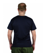 Тактична футболка кулмакс синя M - зображення 4