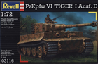 Opancerzony pojazd bojowy 1:72 Revell PzKpfw IV Tiger I Ausf.E (MR-3116)