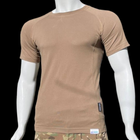 Термоактивна вологовідвідна футболка slim fit реглан виготовлена з преміального матеріалу NyCo розмір М - зображення 6