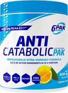 Амінокислотний комплекс 6PAK Anticatabolic Pak 500 г Лимон (5906660531180) - зображення 1